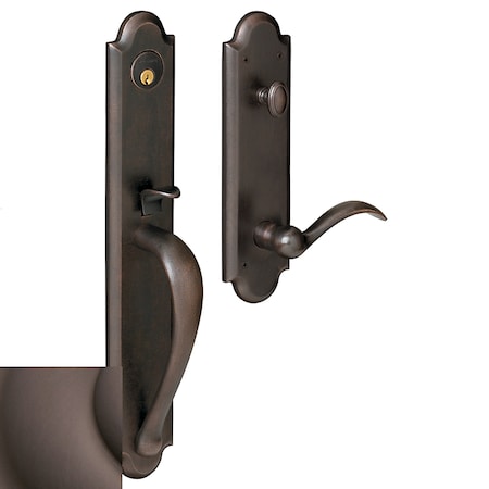 Baldwin Entry Handlesets Venetian Bronze 6402.112.LENT