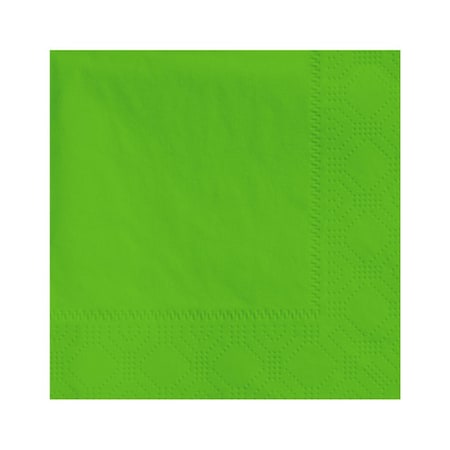 Hoffmaster 4.75" Regal Embossed Fresh Lime Beverage Napkins, PK250 180361
