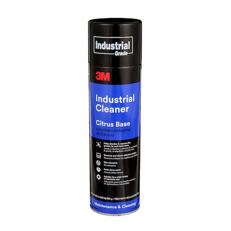 3M Heavy Duty Cleaner/Degreaser, Ready-To-Use, 18.5 oz, Aerosol Spray Can, Citrus, 12 PK CITRUS 24 OZ