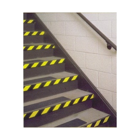 3M Floor Tape, Black/Yellow, 1 inx108 ft, Roll 5702