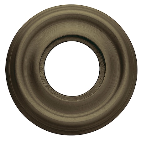 Baldwin Passage Pair Rosettes Antique Brass 5038.050