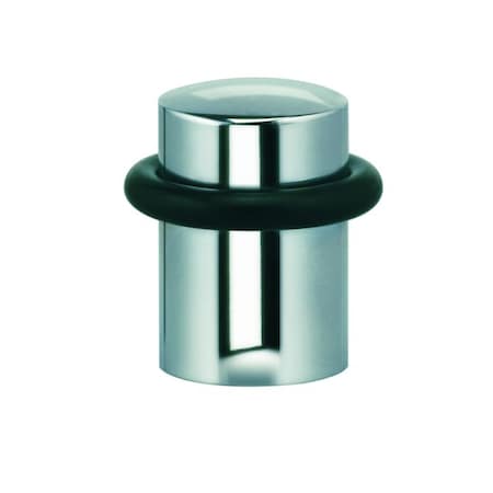 Omnia Floor Door Stop Bright Chrome 1-3/4" 7000.26