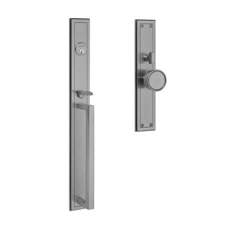 Baldwin Entry Hollywood Hills ENTR Trim Single CYL ENTR Satin Brass Brown 6946.060.ENTR