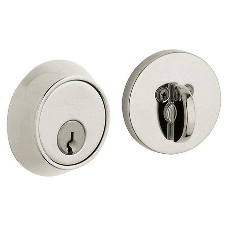 Baldwin Estate Lifetime Bright Nickel Deadbolts 8041.055