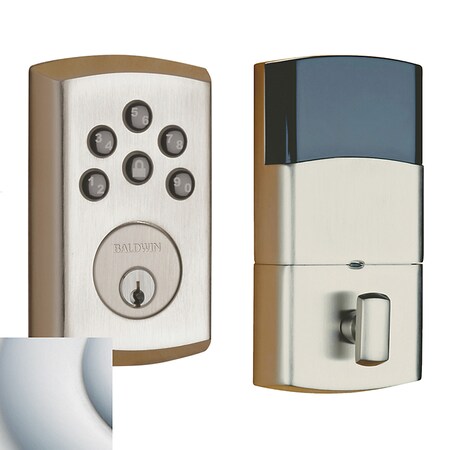 Baldwin Estate Satin Chrome Deadbolts 8285.264.AC2