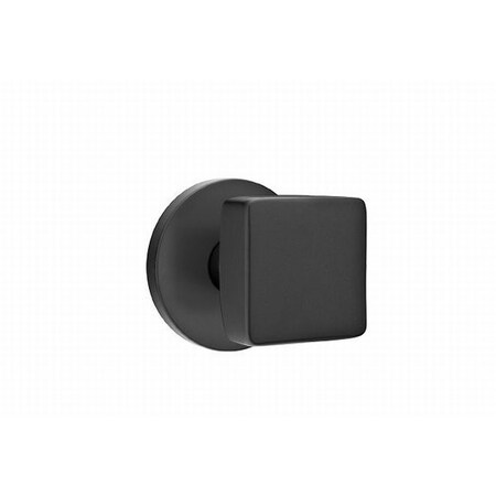 Emtek Flat Black Passage 5109SQUUS19 5109SQUUS19