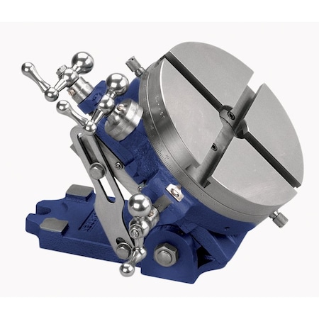 Palmgren Rotary Cross Slide Table, w/Angle, 10" 9634103