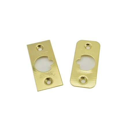Weslock Dual Option 2-3/4" Dead Latch for Interconnected Satin Brass 15142X4-SL