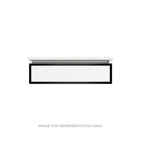 Robern Profiles, 30X7.5X21, Ful, S Wht, M Blk VP30H1D21F19N83