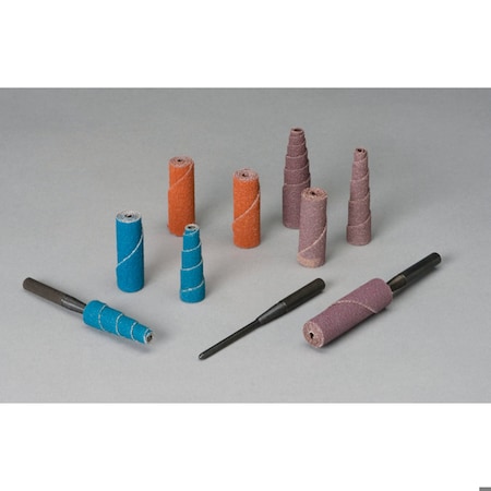 Standard Abrasives Cartridge Roll, 3/8X1-1/2X1/8 120G, PK100 706968