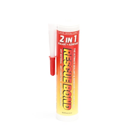Rescue Bond Hybrid Sealnt and Adhesve, 10.5 oz., Clear RB2NP10CLR