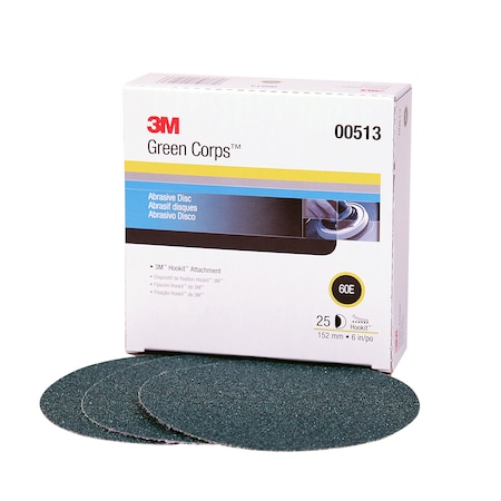3M Grn Corps HookitRegaliteDisc, 00513, PK125 00513