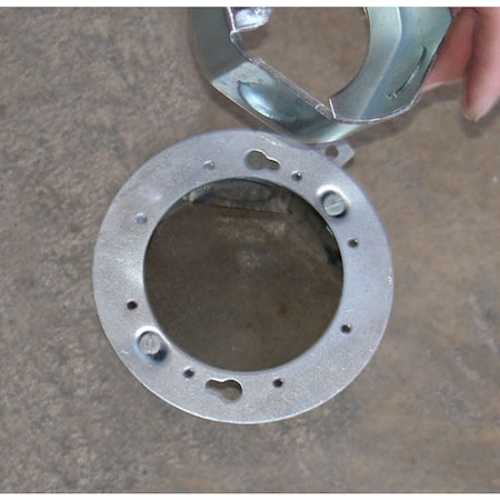 Southwire Octagon Concrete Box W/ Adaptor Plate For 4" Octagon Extension CBP-AP