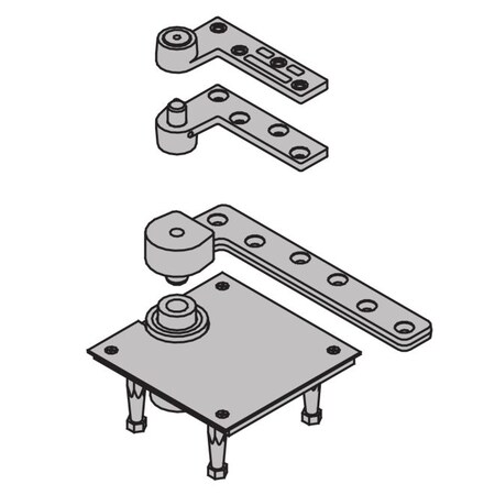 Ives Satin Stainless Steel Pivot 7227SET32D 7227SET32D