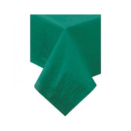 Hoffmaster Tablecover, Hunter Green, 54"x108", PK25 220637