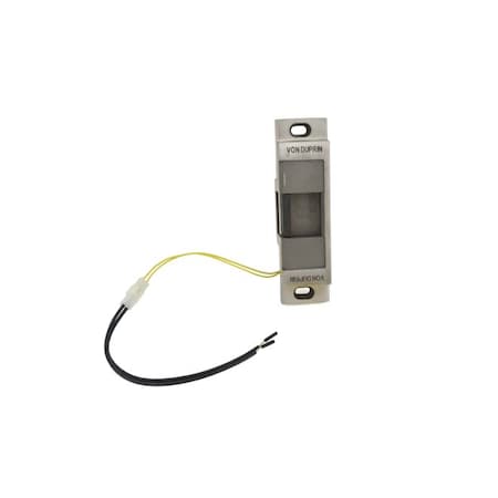 Von Duprin Satin Stainless Steel Strike 611132DFSE12V 611132D12V