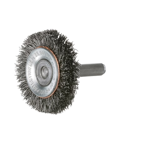 Osborn Radial Brush On Shank, .014 SS 0001654500