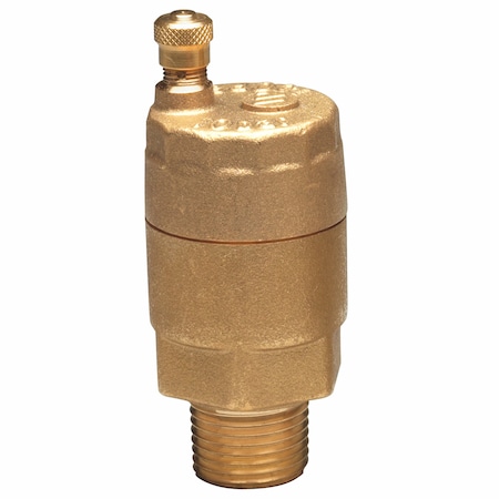 Watts Automatic Vent Valve, 33-240F, 150, 1/2" 0590722