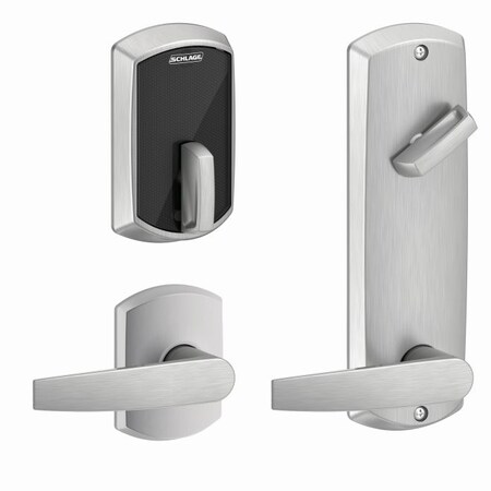 Schlage INTR UL Greenwich Trim Jupiter LVR 51/2" FE410FGRW512JUP626