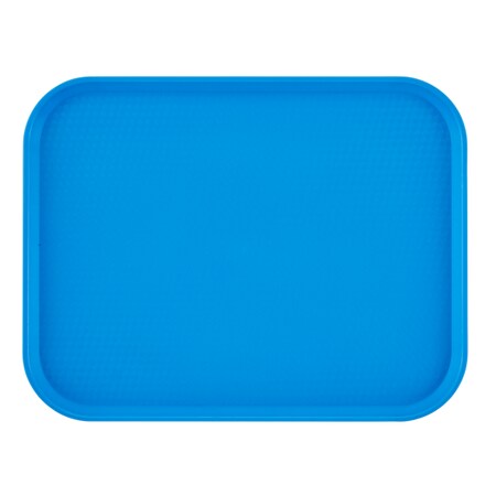 Cambro Tray Fast Food, 14 in x 18 in, Blue, PK12 EA1418FF168