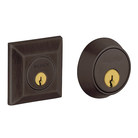 Baldwin Estate Venetian Bronze Deadbolts 8255.112