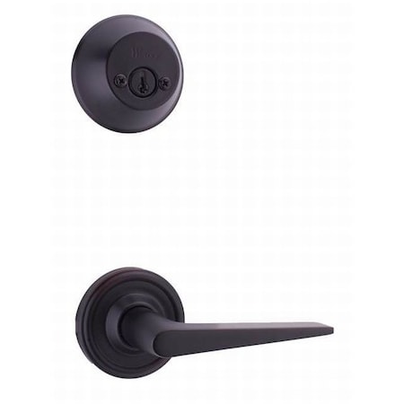 Weslock Urbana Interior DBL CYL Handleset Trim ORB 02109--21SL2D