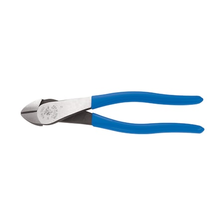 KLEIN TOOLS 8 in 2000 High Leverage Diagonal Cutting Plier Standard Cut Oval Nose Uninsulated D2000-48