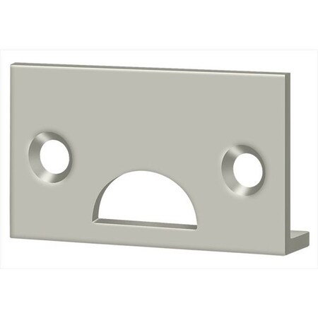Deltana Angle Strike, Solid Brass Satin Nickel 178ASTU15