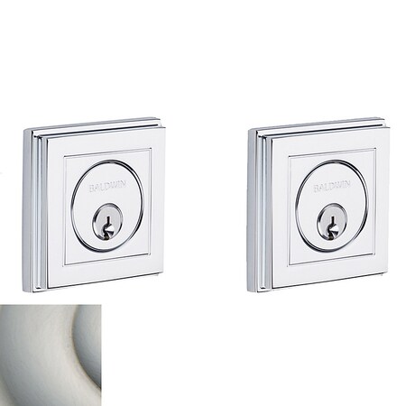Baldwin Estate Lifetime Satin Nickel Deadbolts 8261.056