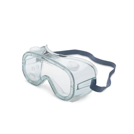 Uvex Safety Goggles, Clear Lens, Uv-extra Anti-Fog Lens, Indirect Vented, Elastic Strap, A600 Series A610S
