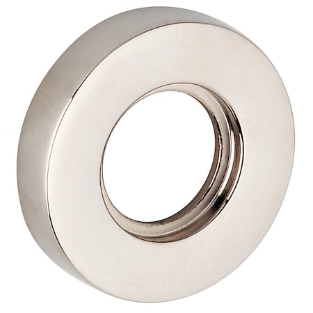 Baldwin Passage Pair Rosettes Lifetime Bright Nickel 5032.055