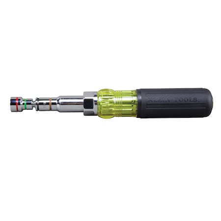 Klein Tools 7-in-1 Multi-Bit Screwdriver / Nut Driver, Magnetic 32807MAG