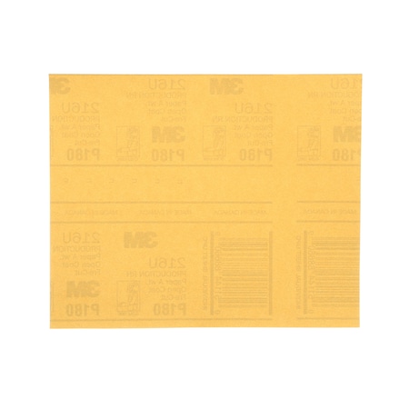 3M Product ResiniteGoldSht02545P180g, PK250 02545