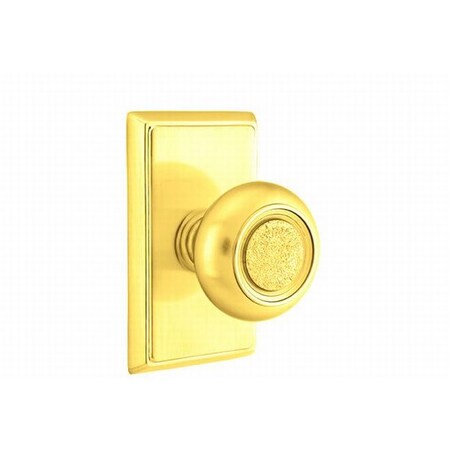 Emtek Bright Brass Dummy 8521BTUS3 8521BTUS3