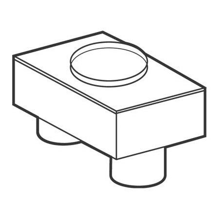 Labconco Labconco Dual Exhaust Adapter, 12 In, f 9595100