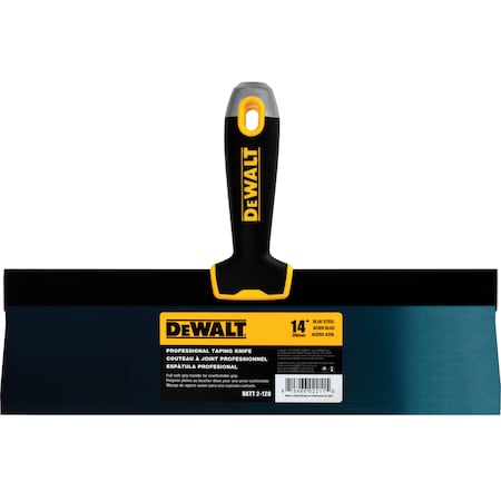 DEWALT Taping Knife, BS, Soft Grip, 14 DXTT-2-128