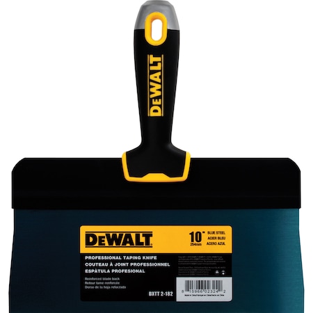 Dewalt Taping Knife, Bg Back, BS, Sft Grip, 10 DXTT-2-182