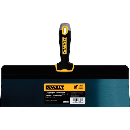Dewalt Taping Knife, Bg Back, BS, Sft Grip, 16 DXTT-2-188