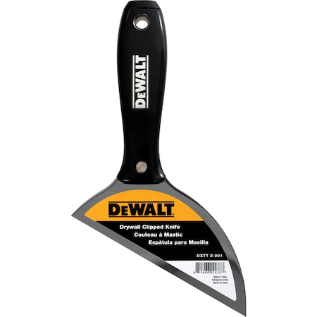 Dewalt Clipped Knife, Nylon Handle, 6 DXTT-2-201