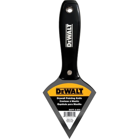 DEWALT Pointed Knife, Nylon Handle, 3.5 DXTT-2-202