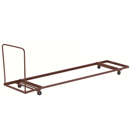 NATIONAL PUBLIC SEATING Folding Table Dolly For Horizontal Storage, Up To 96"L DY-3096