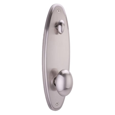 Weslock Julienne Stanford Interior SGL CYL Handleset Trim Satin Nickel 06400--JNSL20