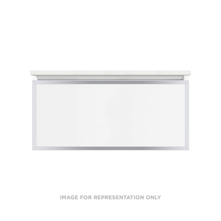 Robern Profiles, 36X15X18, Ful, M Blk, Chr VP36H2D18F28N76