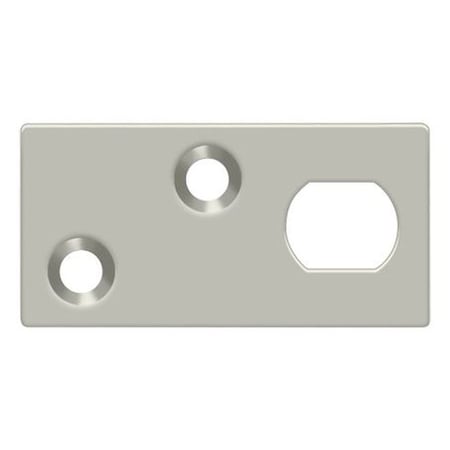 Deltana Guide Plate For Efb Extension Flush Bolt Satin Nickel GP12EFB15