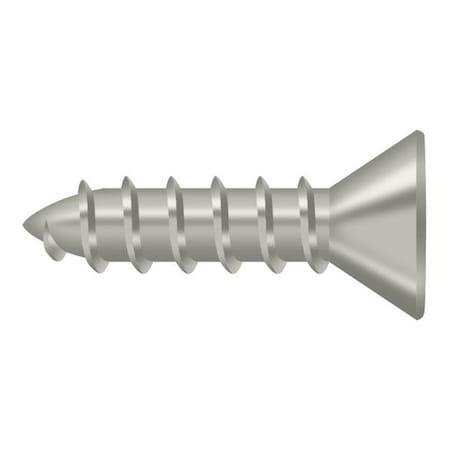 Deltana #10, Wood Screw, Nickel Steel SCWS1075U15