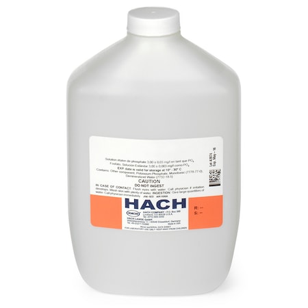 Hach Chemical Co 946ml Hardness Standard as CaCO3 .50mg/L 2058016