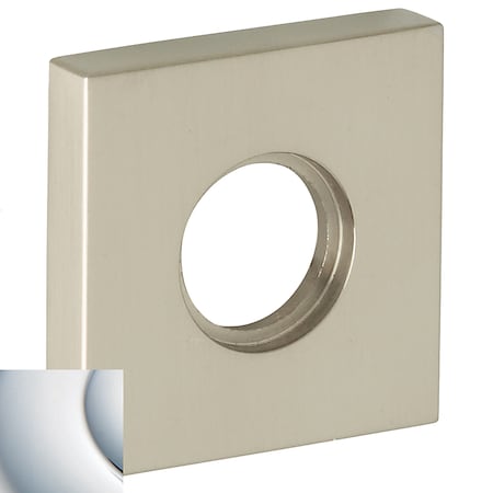 Baldwin Passage Pair Rosettes Bright Chrome 5056.260