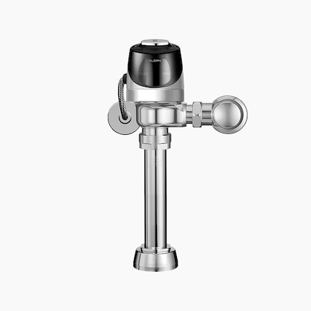 Sloan Manual Flush Valve, 1.28 gpf gpf, Polished Chrome, 1 in, 1 1/2 in Spud Coupling 3370421
