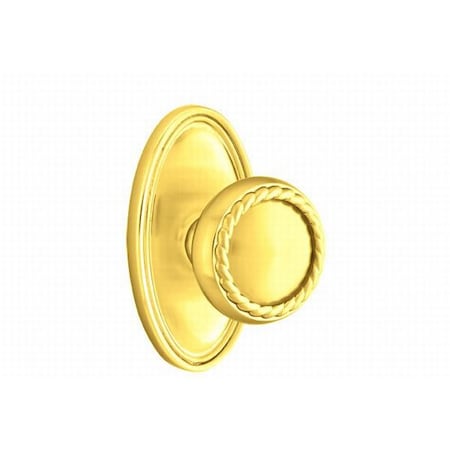 Emtek Bright Brass Dummy 8520RKUS3 8520RKUS3