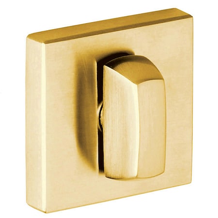 Baldwin Square Satin Brass with Brown Turns Satin Brass with Brown 6733.060